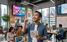 Temukan tips kreatif untuk memilih videotron dan billboard